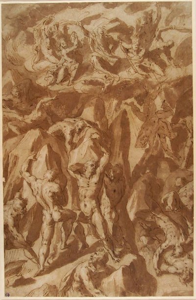 معركة الآلهة والعمالقة بواسطة هانز سبيكايرت